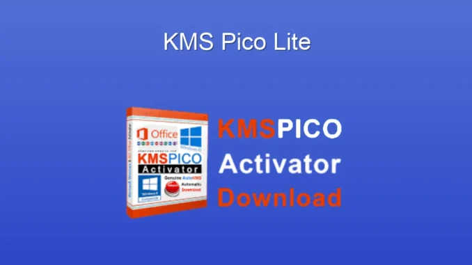 KMSpico Lite: Windows ve Office Lisanslama Kolaylığı